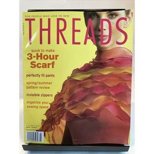 Taunton's Threads Magazine July 2005 #119 See Pics for Articles